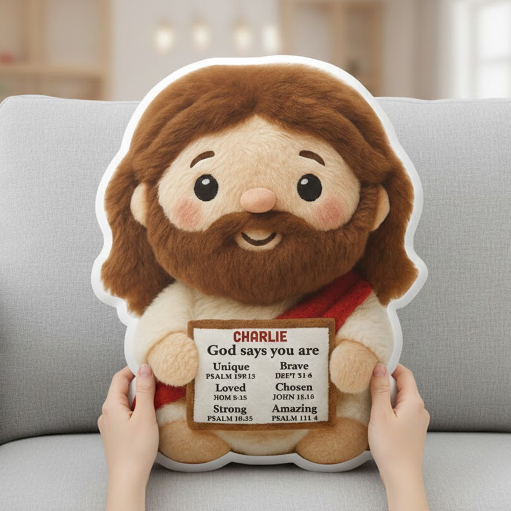 Jesus Custom Shape Pillow - Personalized Gifts For Jesus Lovers 05natn131125-Homacus
