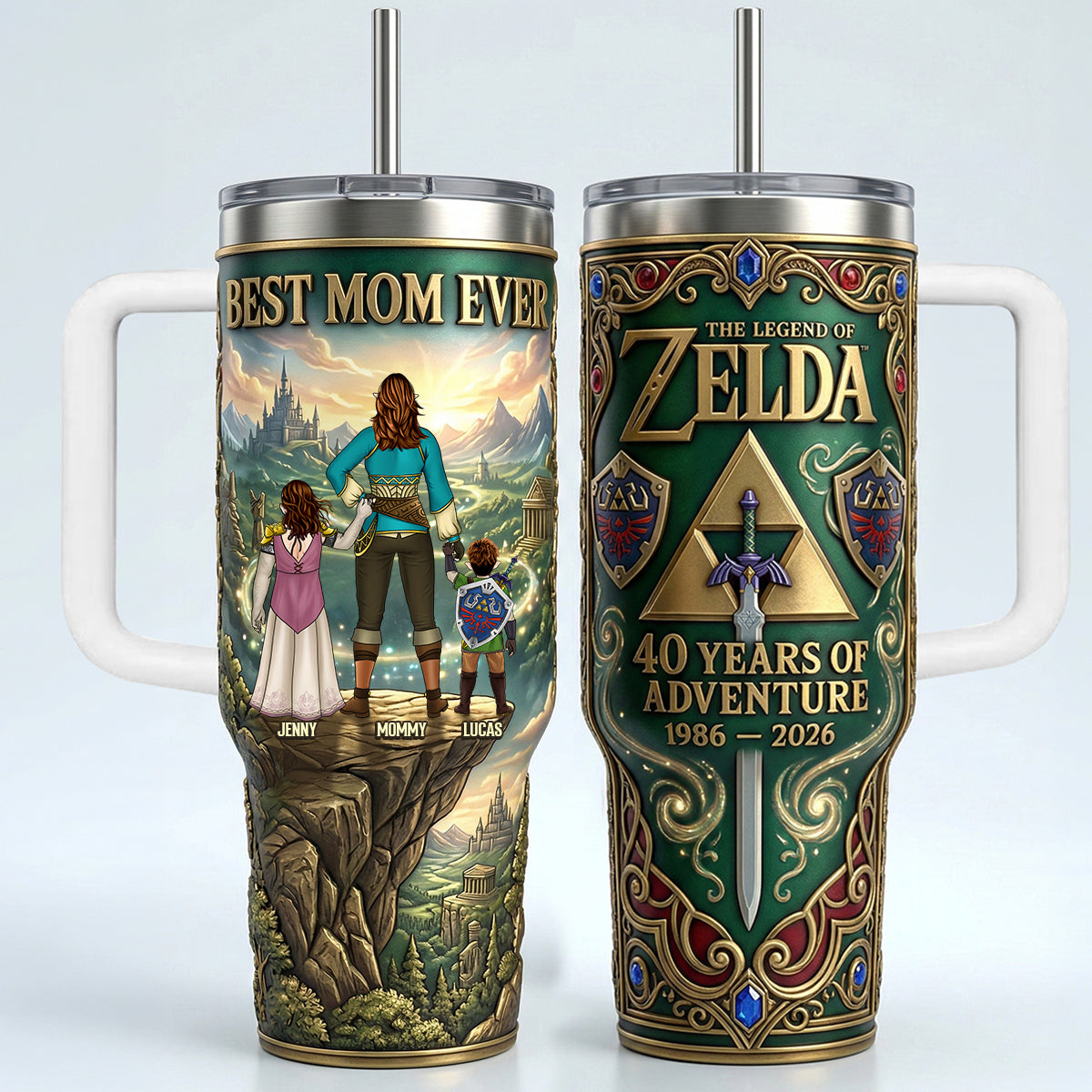 Legendary Adventure Mom Tumbler - Personalized Gifts For Mom Travel Tumbler 022NATN050326HG-Homacus