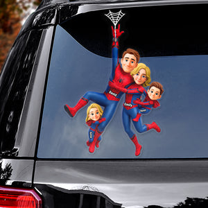 Sticked On Family Fun Car Decal - Personalized Gifts For Family 05qhqn040826-Homacus