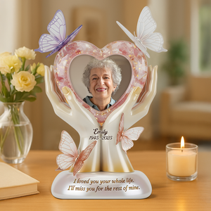 Memorial Acrylic Plaque - Human Memorial Gifts 05napu140625-Homacus