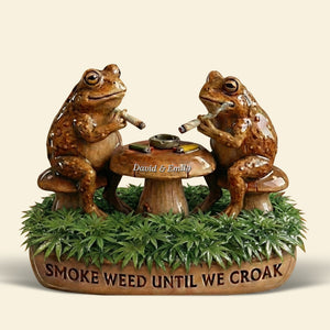 Stoner Soulmates Acrylic Plaque - Personalized Gifts For Smoking Lovers Plaque 02TOQN270126-Homacus