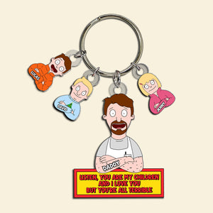 Personalized Gifts For Dad Keychain 05totn140225hg-Homacus