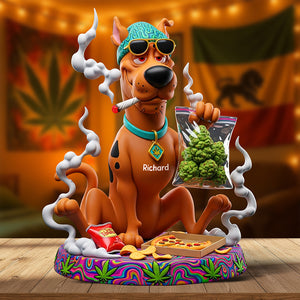 Stoner Pup Snack Acrylic Plaque - Personalized Gifts For Stoner 04TOQN180625-Homacus