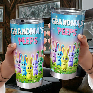 Personalized Gifts For Mom Easter Day Tumbler Mommy's Bunny Peeps 031TGMH070325-Homacus