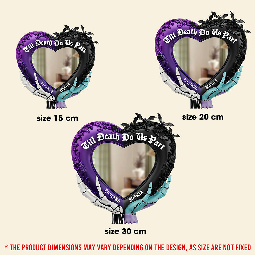 Spooky Couple Mirror - Personalized Gifts For Couple 03pgqn300725-Homacus