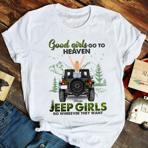 Personalized Gifts For Her Shirt Girls Go Wherever They Want-Homacus