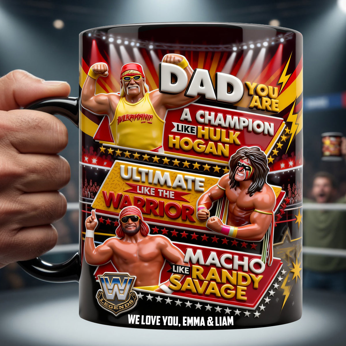 Ultimate Dad Magic Mug - Personalized Father's Day Gifts 06NALU060526-Homacus