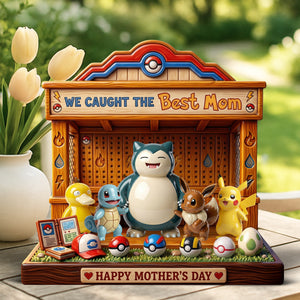 Magic Mom Acrylic Plaque - Personalized Gifts For Moms 01QHQN030426-Homacus