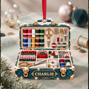 Sewing Christmas Ornament - Personalized Gifts For Sewing Lovers 10ttlu081026-Homacus