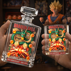Ultimate Warrior Celebrating 40th Anniversary Decanter Set - Personalized Gifts 04tolu040326