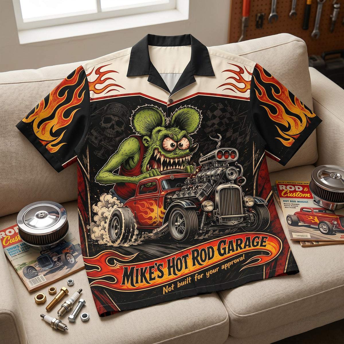 Outstanding Hot Rod Hawaiian Shirt - Personalized Gifts For Hot Rod Lovers 01QHLU040726-Homacus