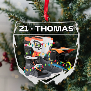Personalized Gifts For Motocross Lovers Christmas Ornament 01hupu021124-Homacus