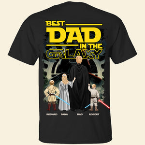 Best In The Galaxy Shirt Personalized Gifts For Dad 04XQDT040425DAHHHG-Homacus