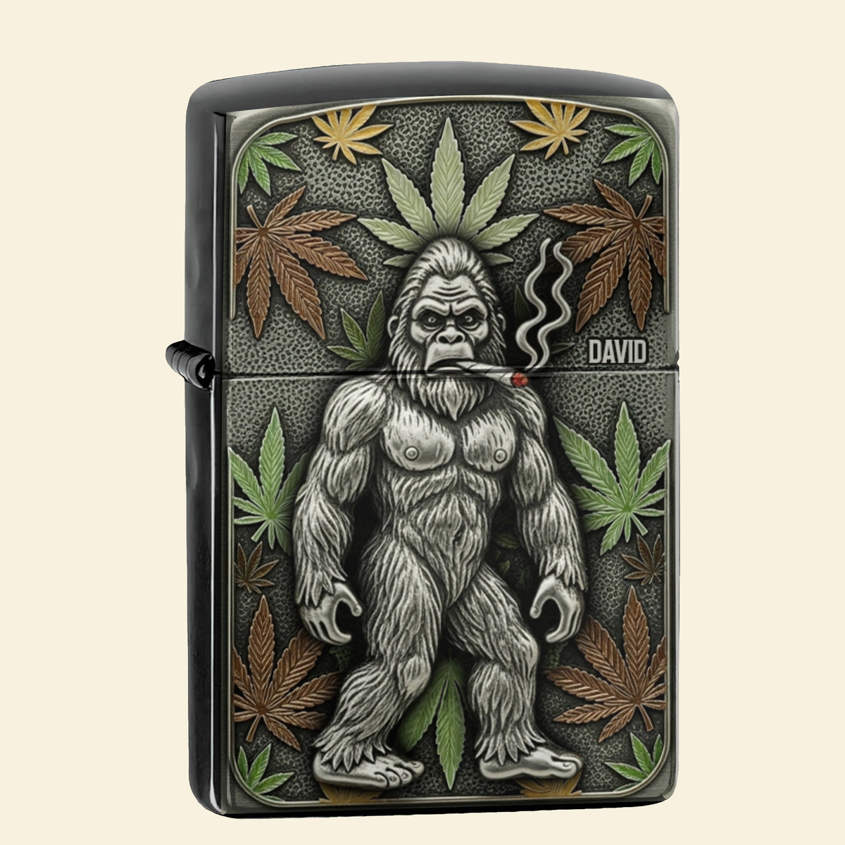 Stoner Bigfoot Lighter - Personalized Gifts For Smoking Lovers-Homacus