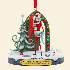 Funny Internet Couple Personalized Gifts For Couple Christmas Ornament 03ohtn131025-Homacus