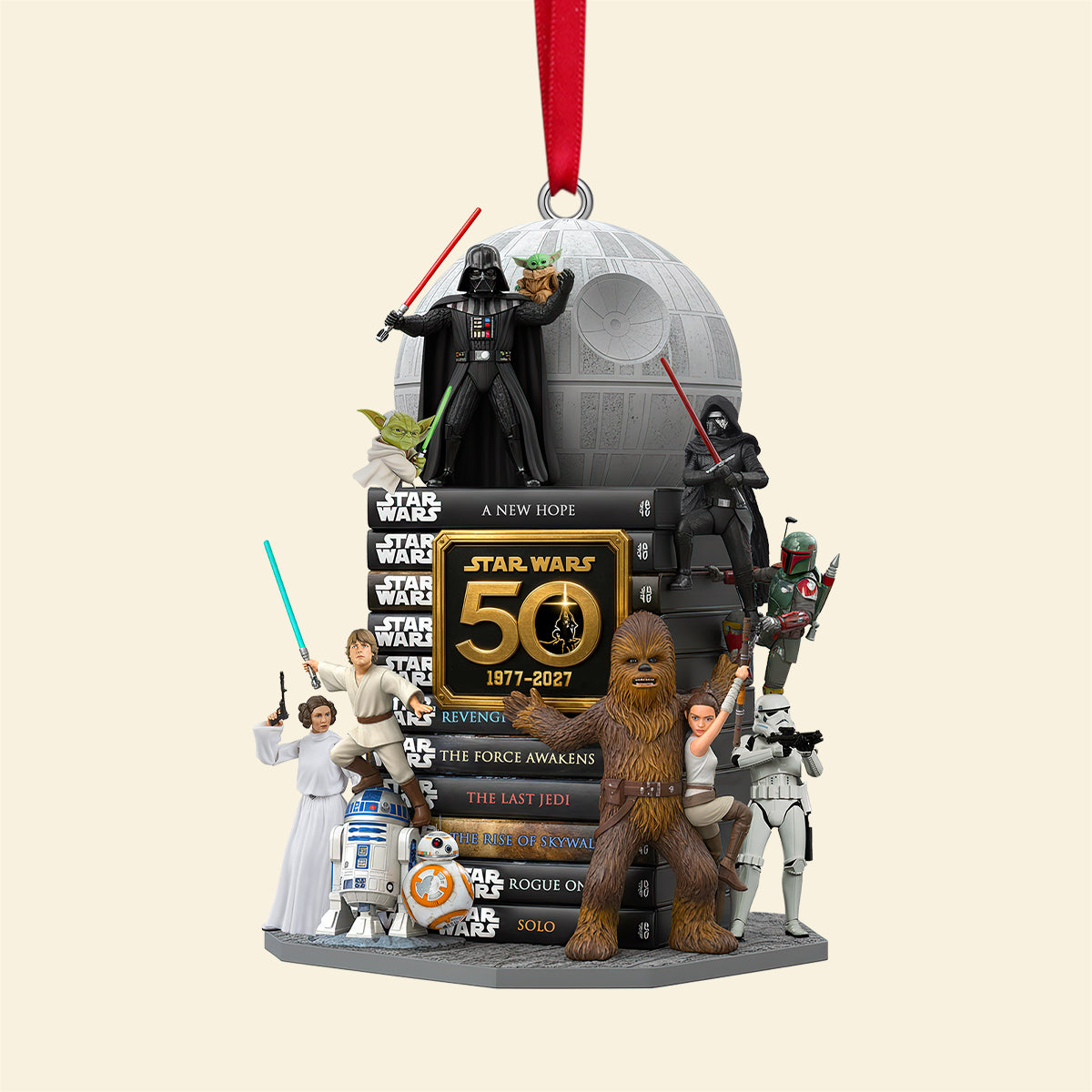 50th Anniversary Christmas Ornament - Personalized Gifts For Cosmic Lovers 01hutn220926