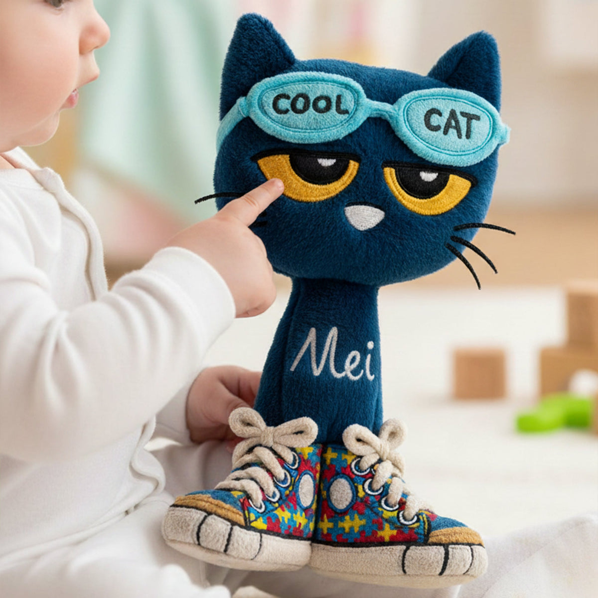 Autism Awareness Custom Shaped Pillow - Personalized Gifts 01hulu051225-Homacus