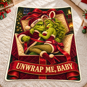 Funny Mischief Couples Blanket - Personalized Christmas Gifts For Couples 06haqn131026-Homacus