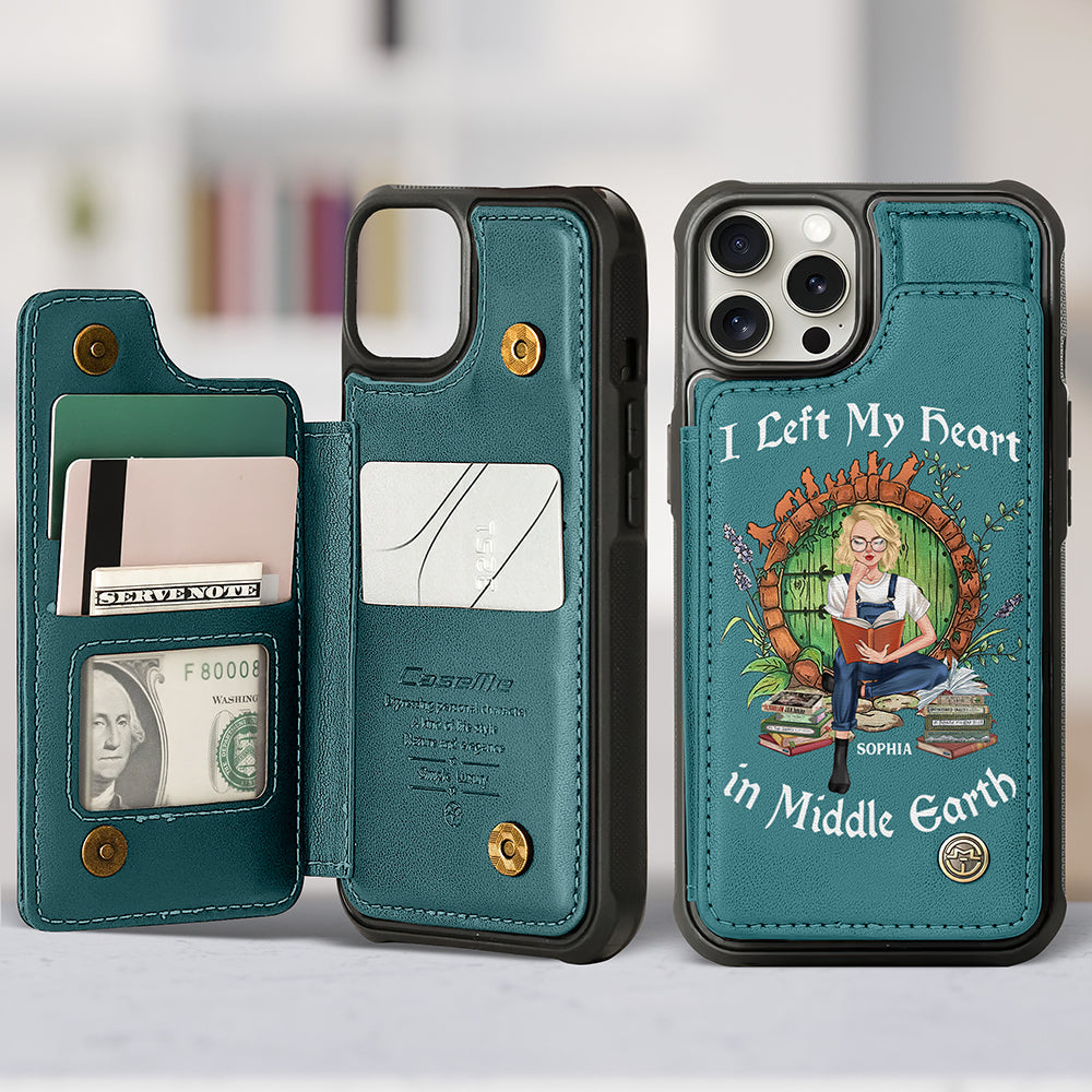 Personalized Gifts For Book Lovers Leather Flip Wallet Phone Case 02huqn260225tm-Homacus