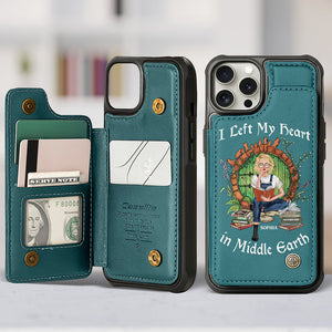 Personalized Gifts For Book Lovers Leather Flip Wallet Phone Case 02huqn260225tm-Homacus