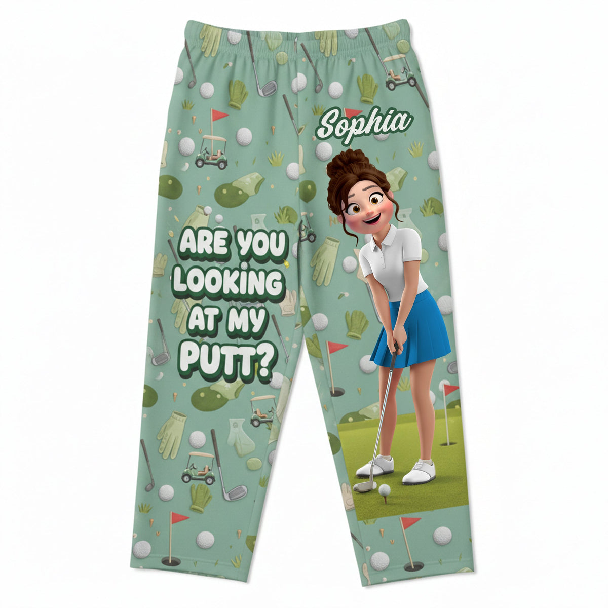 Personalized Funny Gifts For Golf Lovers Pajama Pants 03natn170126-Homacus