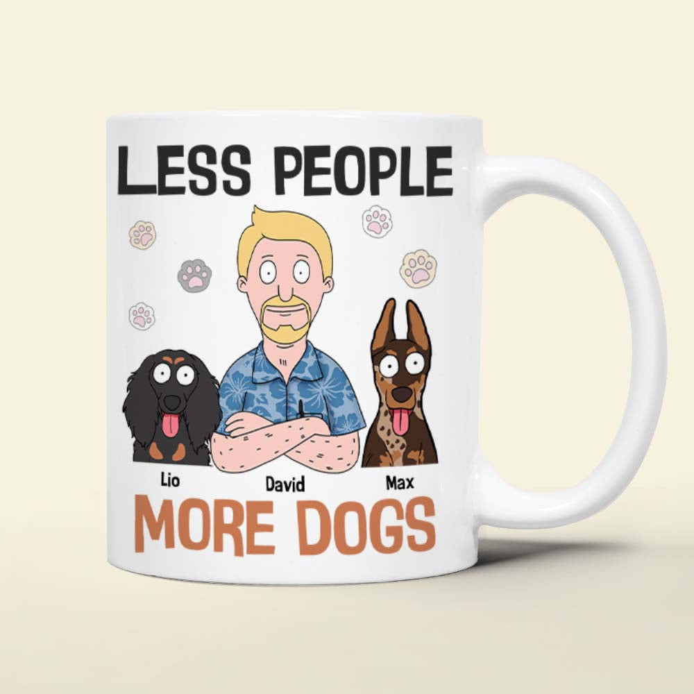 Dog Dad Coffee Mug Personalized Gifts For Pet Lovers 02totn020425hg-Homacus