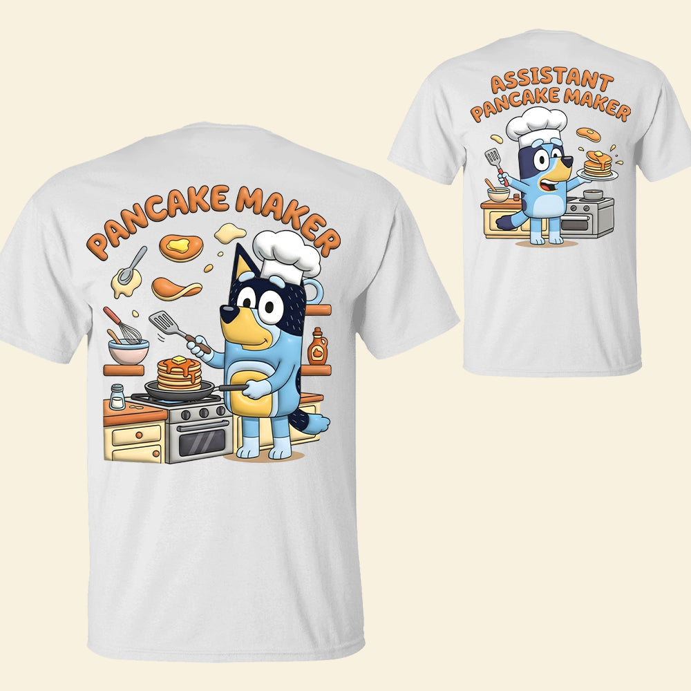 Lovely Pancake Maker Dad & Kids Shirt - Personalized Gifts For Dads 04natn200526-Homacus