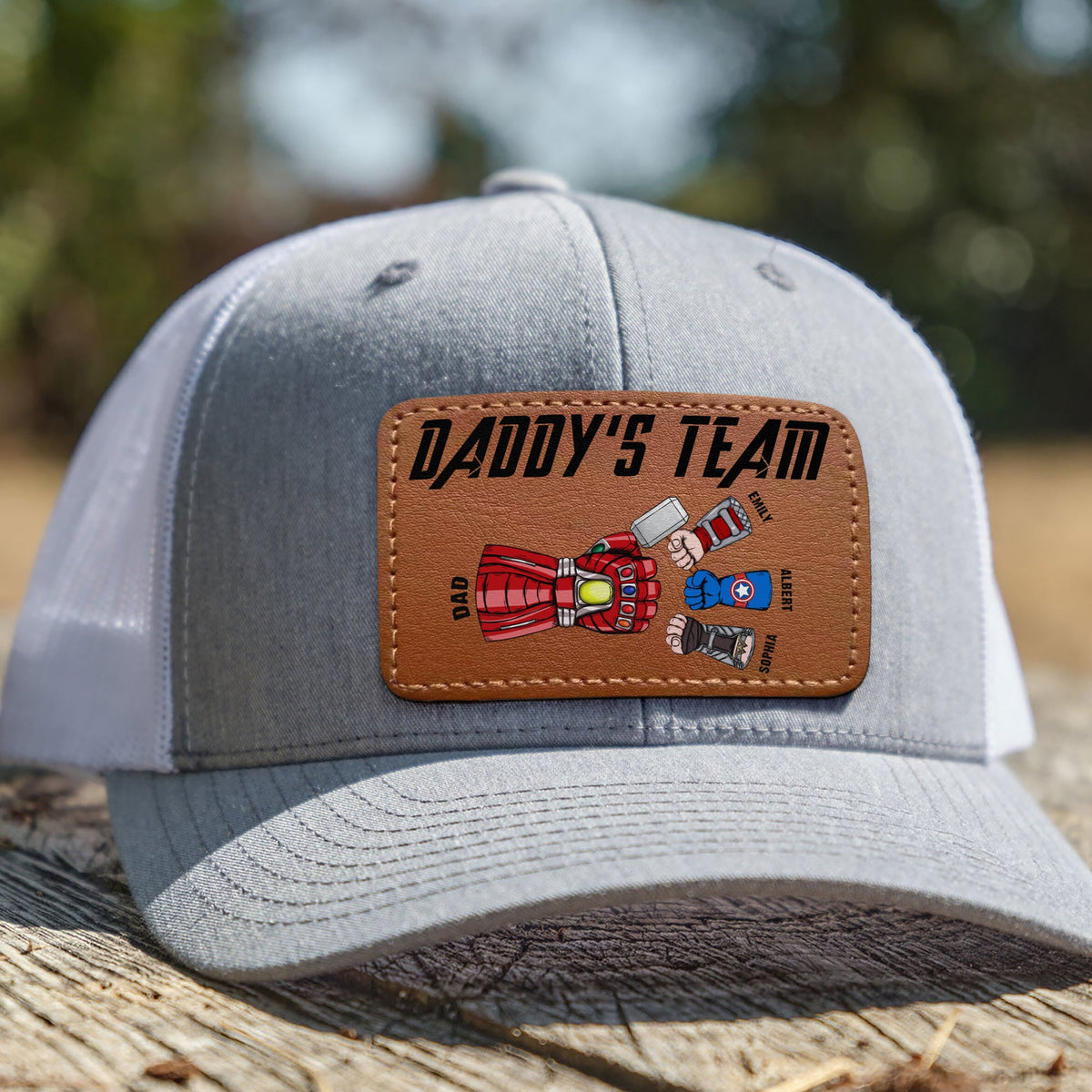 Hero Dad Trucker Hat - Personalized Gifts For Father 02ACQN210524HA-Homacus