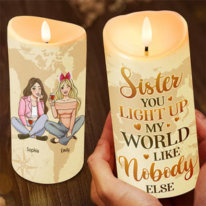 Personalized Gifts For Best Friends LED Candle 05kaqn171224hhpa-Homacus