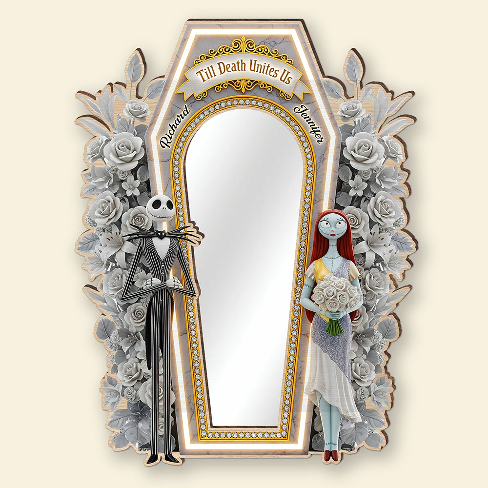 Spooky Couple Mirror - Personalized Gifts For Couple 02ohqn220725-Homacus