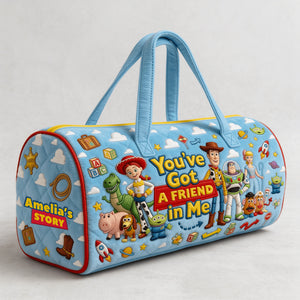 You Have Got A Friend In Me Quilted Duffle Bag - Personalized Gifts 02nadt250626-Homacus
