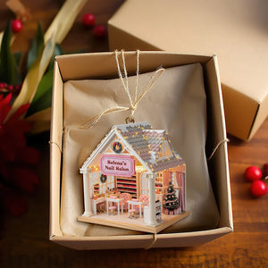 Nail Salon Miniature Acrylic Ornament - Personalized Gifts For Her 06PGLU241025-Homacus