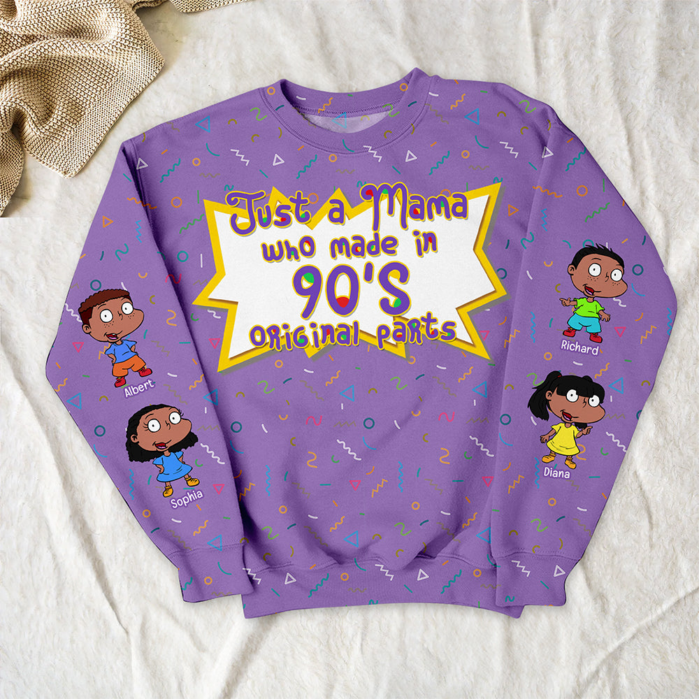 Personalized Gifts For Mom Shirt Just A Mama 02TOQN250325HH-Homacus