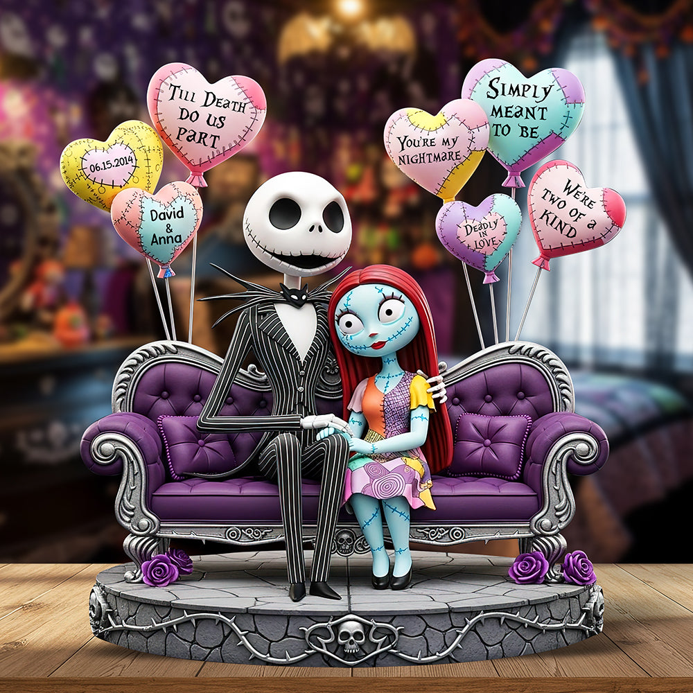 Till Death Couple Acrylic Plaque - Personalized Gifts For Couple 02TOQN200625-Homacus