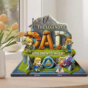 Legendary Dad Acrylic Plaque - Personalized Gifts For Dad 02huqn080525-Homacus