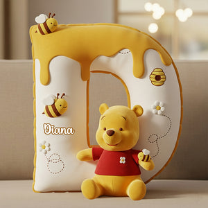 Honey Letter Pillow Personalized Gifts For Kid 05PGDT181125-Homacus
