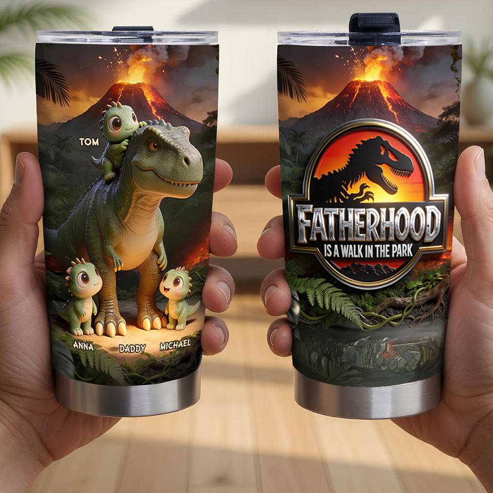 Prehistoric Earth Creatures Tumbler - Personalized Gifts For Dads 03pgdt300426-Homacus