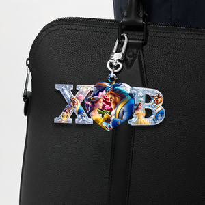 Couple Heart Keychain - Personalized Gifts For Couple 04ohpu130625-Homacus