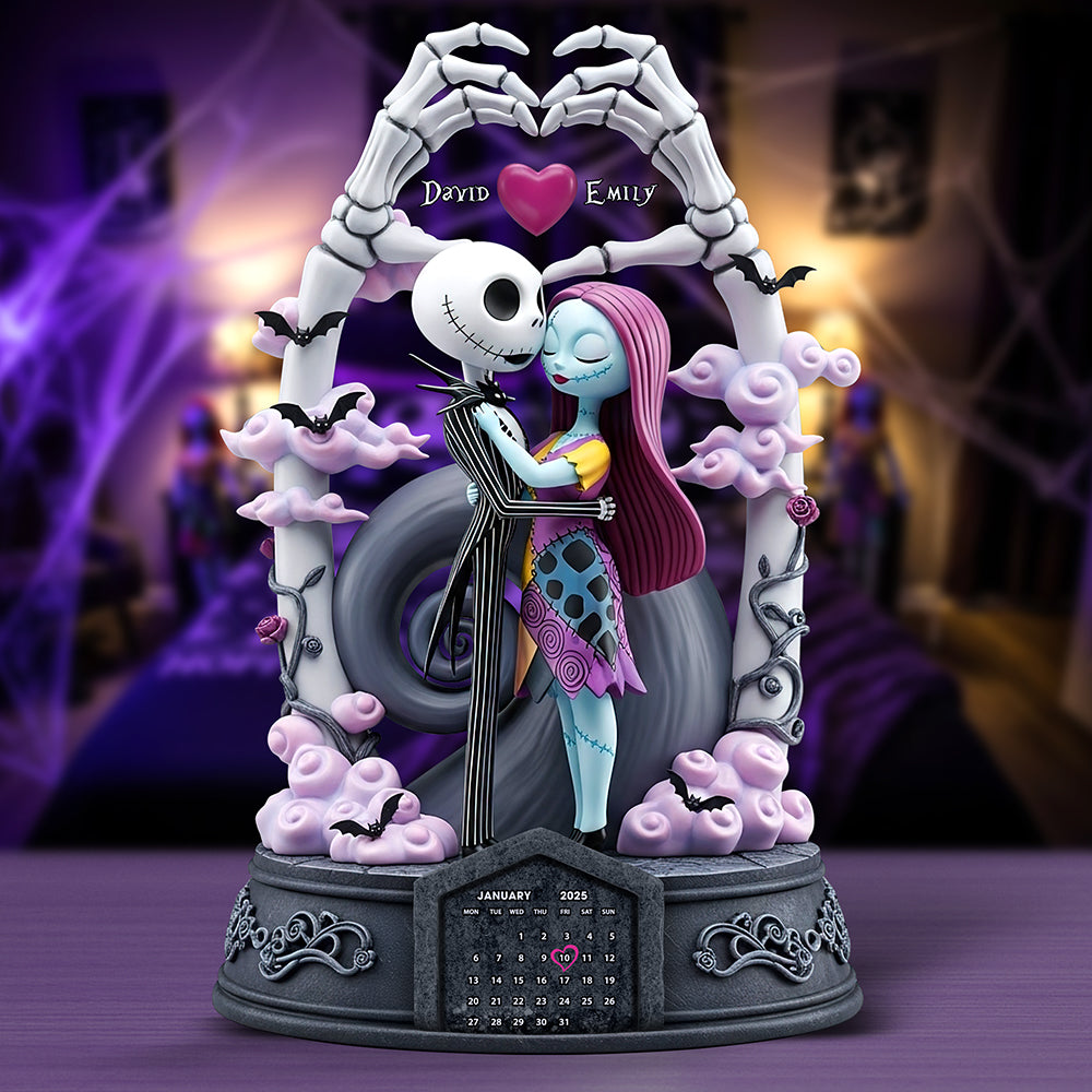 Spooky Love Acrylic Plaque - Personalized Gifts For Couple 02TOQN270625-Homacus