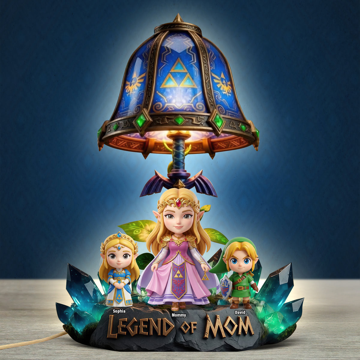 Fantasy Adventure Mom and Kids Acrylic Light Box - Personalized Gifts For Mother 03tyqn080426-Homacus