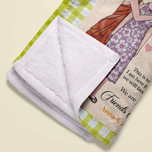 Personalized Gifts For Friend Blanket Best Friends Forever 02ACDT200325HG-Homacus