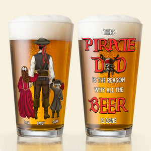 Personalized Gifts For Dad Beer Glass 02htmh140524pa-Homacus