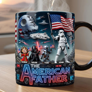 Dad Patriot Troop Magic Mug - Personalized Gifts For Dads 02qhdt010526-Homacus