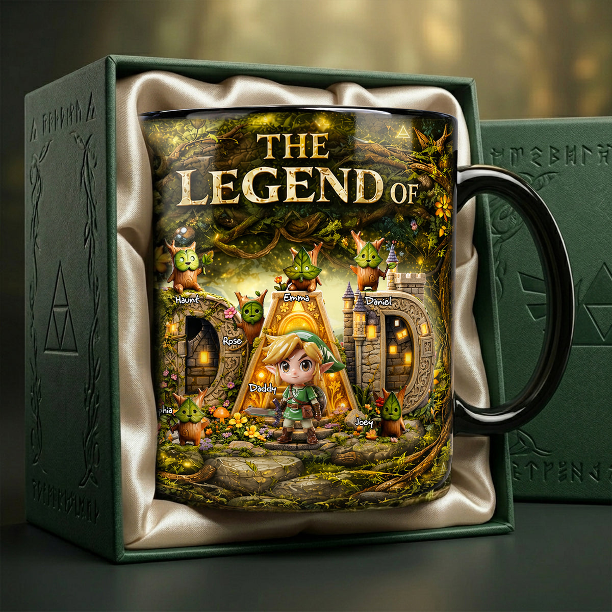 Fantasy Adventure Magic Coffee Mug - Personalized Gifts For Dad 01tolu220426-Homacus