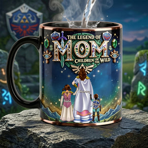 Legendary Mom Energy Magic Ceramic Coffee Mug - Personalized Gifts For Mom 05OHLU080426-Homacus