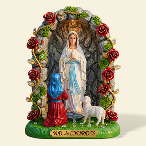 Virgin Mary Plaque - Personalized Gifts For Virgin Mary Lovers 02ohpu300625-Homacus