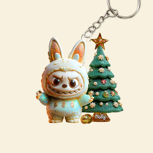 Cute Monster Keychain- Personalized Gifts For Loved Ones 01tgta200825-Homacus