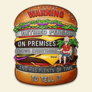 Personalized Retirement Gifts For Him Metal Sign 02TGPU100725PA-Homacus