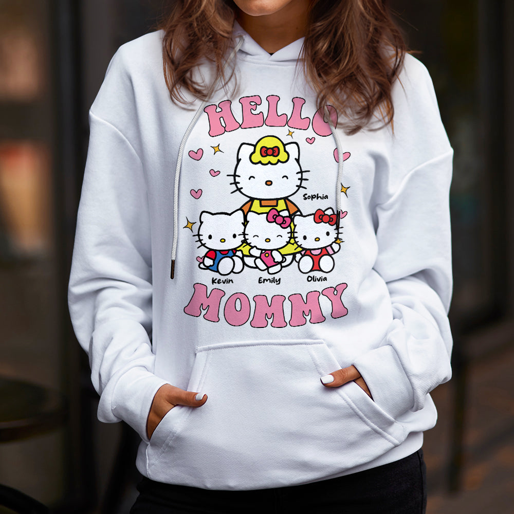 Personalized Gifts For Mom Shirt Hello Mommy 06KADT220224-Homacus