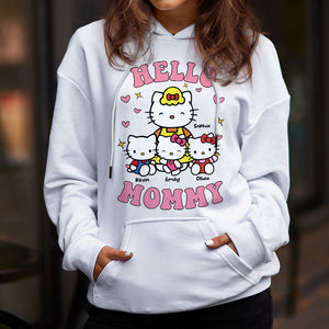 Personalized Gifts For Mom Shirt Hello Mommy 06KADT220224-Homacus
